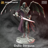 Duke Strauss 3D-printed model